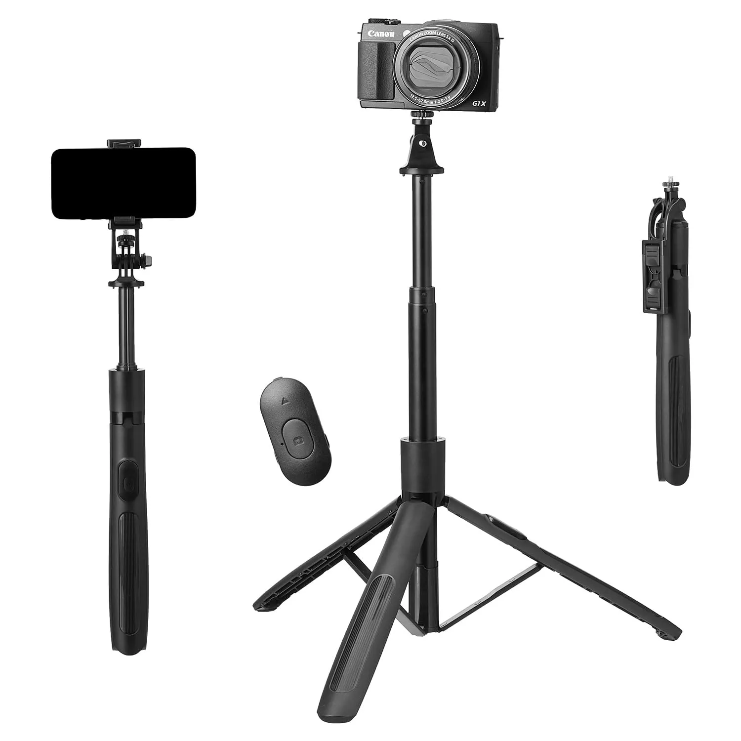 Selfie Stick Tripod 360 Degree Rotation Long Mobile Tripod